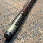 Antique Ibis Horn Walking Cane with Montreal Markings