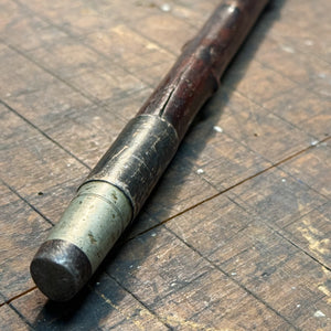 Antique Ibis Horn Walking Cane with Montreal Markings