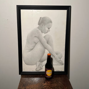 Preston Heather Kortebein Drawing of Nude Woman | 1952