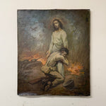 1920s Adomas Varnas Oil Painting | Attributed War Allegory