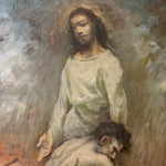 1920s Adomas Varnas Oil Painting | Attributed War Allegory