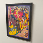 Jane in Vain Winkelman Outsider Art Painting on Paper | 1991