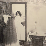 Antique Victorian Photograph of Woman with Floor-Length Hair