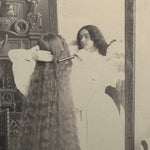 Antique Victorian Photograph of Woman with Floor-Length Hair