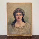 Antique Portrait of Alethea Truth Personified | Masonic Allegorical