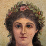 Antique Portrait of Alethea Truth Personified | Masonic Allegorical