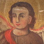 Antique Retablo of San Rafael Archangel | Spanish Colonial