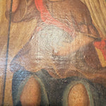 Antique Retablo of San Rafael Archangel | Spanish Colonial