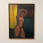 1930s Nude Painting of African American Woman | WPA Era |