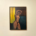 1930s Nude Painting of African American Woman | WPA Era |