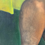 1930s Nude Painting of African American Woman | WPA Era |