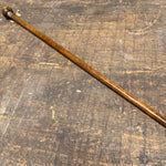 1930s Benzie of Cowes Sterling Silver Walking Cane | Bocce Ball Handle