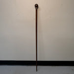 1930s Benzie of Cowes Sterling Silver Walking Cane | Bocce Ball Handle
