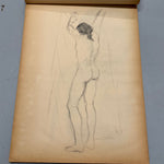 1950s Nude Figure Studies Sketchbook | Chicago Archive
