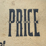 19th Century Scrap Iron Broadside Sign | Hustler Wisconsin