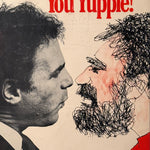 1980s Abbie Hoffman Debate Poster | Yippie Vs Yuppie