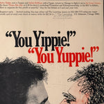 1980s Abbie Hoffman Debate Poster | Yippie Vs Yuppie