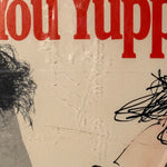 1980s Abbie Hoffman Debate Poster | Yippie Vs Yuppie