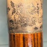 1930s Benzie of Cowes Sterling Silver Walking Cane | Bocce Ball Handle
