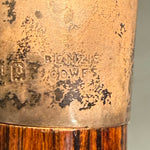 1930s Benzie of Cowes Sterling Silver Walking Cane | Bocce Ball Handle