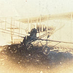 Antique RPPC Pusher Biplane Postcard with Eyewitness Message | Captain Baldwin Iowa City Flight | Early Aviation History 