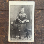 Antique Sideshow Real Photo Postcard | Three Legged Man