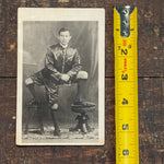 Antique Sideshow Real Photo Postcard | Three Legged Man