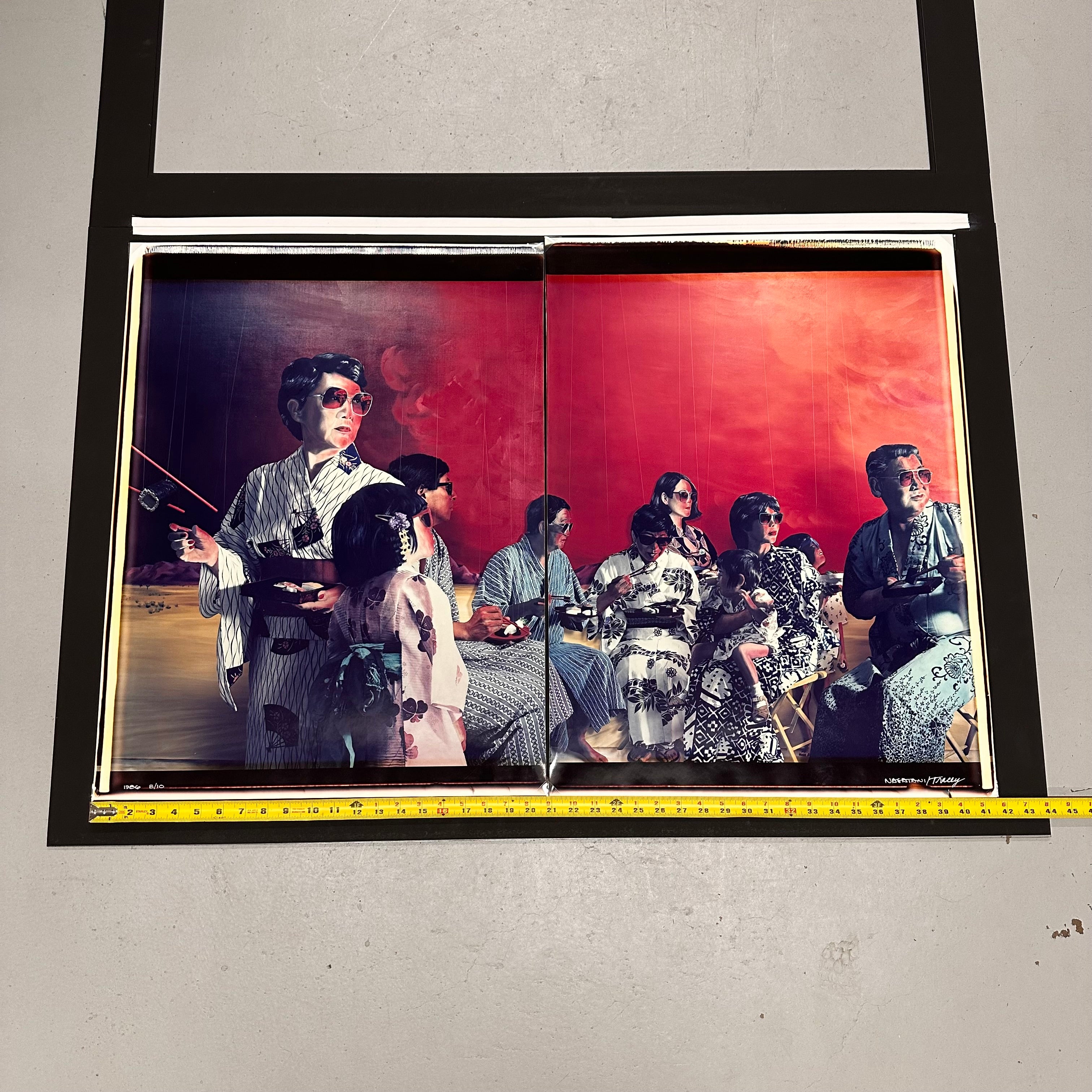 Patrick Nagatani “Radioactive RastAplatz” Polaroid Diptych | 8 of 10
