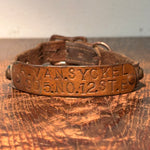 Antique Dog Collar with New Jersey History | A. Van Syckel