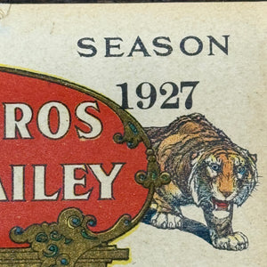 Antique PT Barnum Postcard Collection of Traveling Circus Life
