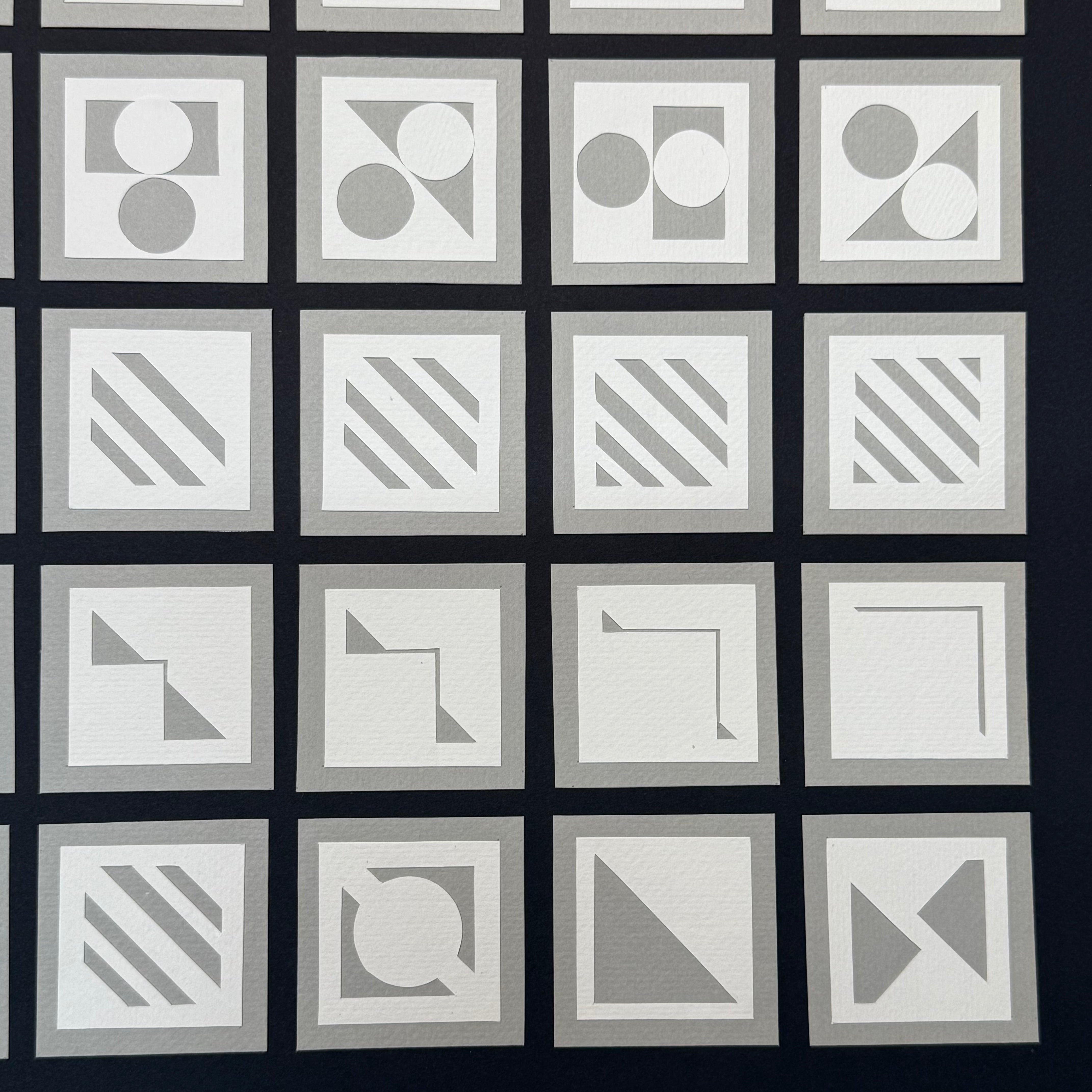 Rare 1970s Op Art Design Archive Collection by Mary Erickson
