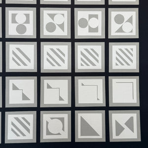 Rare 1970s Op Art Design Archive Collection by Mary Erickson