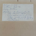 Rare 1970s Op Art Design Archive Collection by Mary Erickson