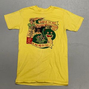 Rare 1980s Political Union Protest Shirt with Nelson Mandela