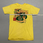 Rare 1980s Political Union Protest Shirt with Nelson Mandela