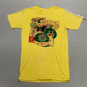Rare 1980s Political Union Protest Shirt with Nelson Mandela