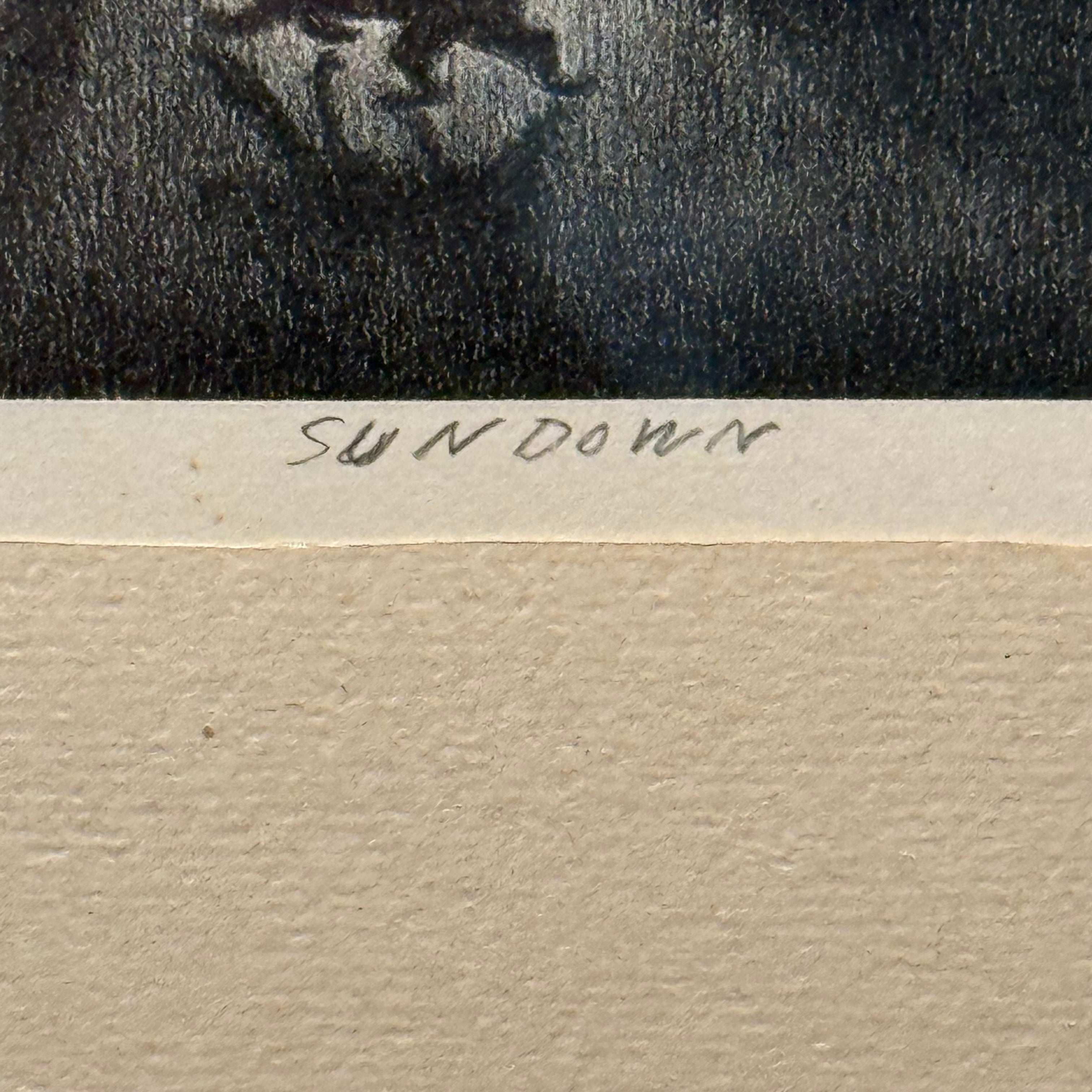 Bernard Steffen WPA Era Print Titled “Sundown” | Limited Edition