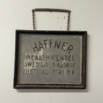 Early 1900s Health Center Sign from Kansas City | Pendergast Era