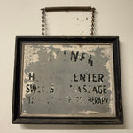 Early 1900s Health Center Sign from Kansas City | Pendergast Era
