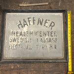 Early 1900s Health Center Sign from Kansas City | Pendergast Era