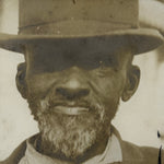 Early 1900s Candid Photograph of African American Man - Possible Harry Shepherd Collection -  Street Photography - Rare Sepia Tone Portrait