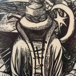 Billy Morrow Jackson Woodcut Print “Serenade, Mexico” | 10 of 15