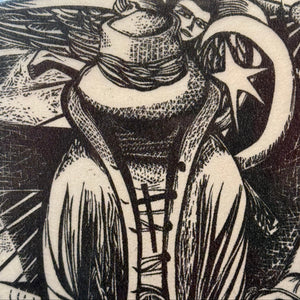 Billy Morrow Jackson Woodcut Print “Serenade, Mexico” | 10 of 15