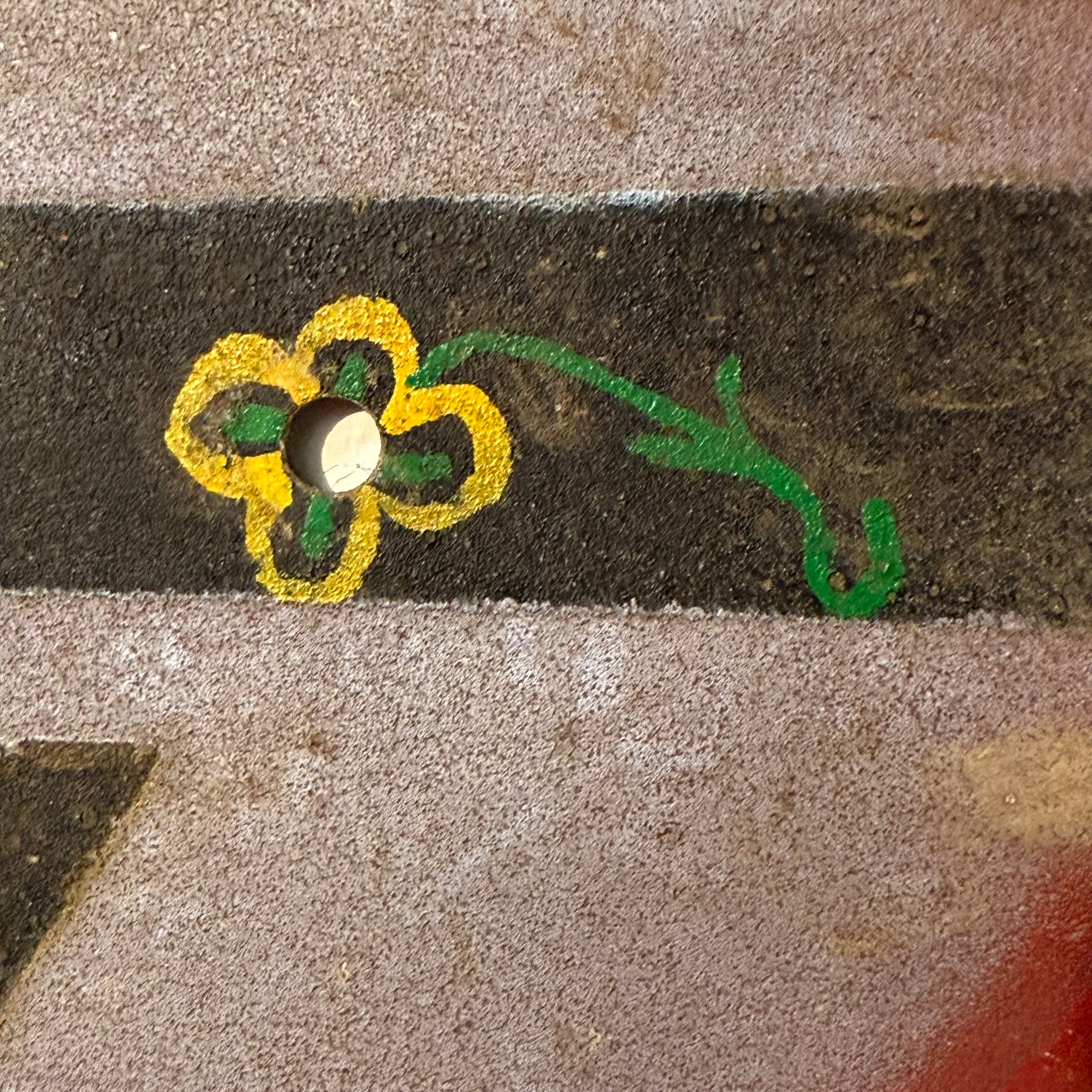 1960s Hippie Folk Art Road Sign from Milwaukee | Counter Culture