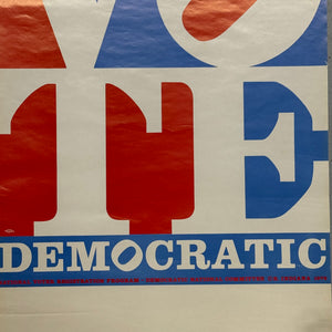 Robert Indiana VOTE Democratic Poster 1976 | Pop Art