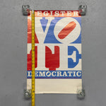Robert Indiana VOTE Democratic Poster 1976 | Pop Art