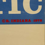 Robert Indiana VOTE Democratic Poster 1976 | Pop Art