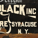 Antique Remington Hardware Sign for Burhans & Black Inc.