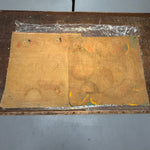 1950s Parisian Abstract Surrealist Art Brut Paintings | Cobra Style Art