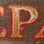 Pre-War Guitar Repair Trade Sign | 1930s Folk Art